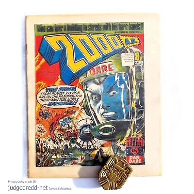 Buy 2000AD Prog 7 Rare Judge Dredd Dan Dare Issue + Comic Bag & Board 9 4 97 1997 () • 52.98£