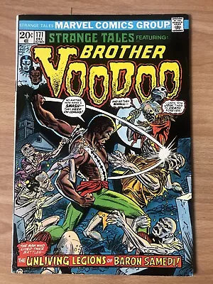 Buy Strange Tales Brother Voodoo # 171 Vfn Cents Bronze Age Marvel • 10£