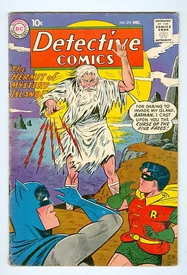 Buy Detective Comics #274 December 1959 VG Hermit Of Mystery Island • 44.23£
