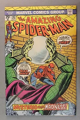 Buy The Amazing Spider-Man #142  Dead Man's Bluff!  1975 Cover Art By John Romita • 30.98£