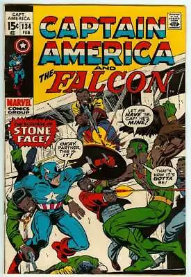 Buy Captain America #134 6.0 // 1st Appearance Of Stone-face Marvel Comics 1971 • 20.90£