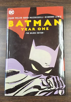 Buy Batman: Year One - The Deluxe Edition Hardcover (DC Comics) • 31.73£