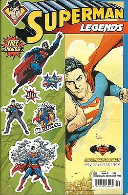 Buy Superman Legends #19 (vol 1)  Dc Comics  Titan Comics Uk  Jul 2008  Nm • 3.99£