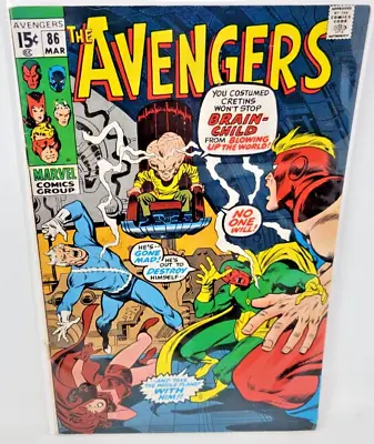 Buy Avengers #86 Squadron Supreme Appearance *1971* 5.5* • 15.18£
