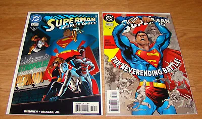 Buy DC Comics, SUPERMAN In Action Comics #752 #760 (NM) 1999 • 7.90£