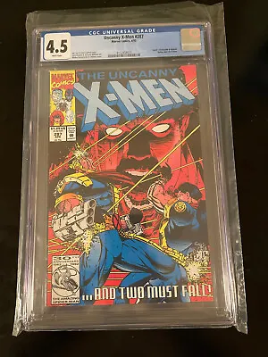 Buy 1992 Uncanny X-Men #287 CGC 4.5. White Pages. “Death” Of Malcolm & Randall. • 19.79£