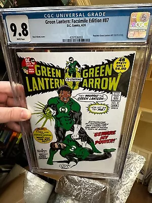 Buy Green Lantern #87 Facsimile Reprint   CGC 9.8 1st Appearance John Stewart • 32.15£