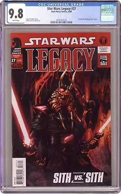 Buy Star Wars Legacy #27 CGC 9.8 2008 4391407018 • 42.45£