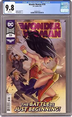 Buy Wonder Woman #759A Marquez CGC 9.8 2020 3928252013 • 43.17£