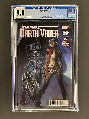 Buy Star Wars: Darth Vader 3 CGC 9.8 White Marvel 1st Appearance Of Doctor Aphra • 235.57£