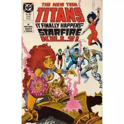 Buy New Teen Titans (1984 Series) #36 In Near Mint Minus Condition. DC Comics [p% • 2.57£