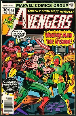 Buy Avengers 158 VF 8.0 1st Graviton Marvel 1977 • 19.95£