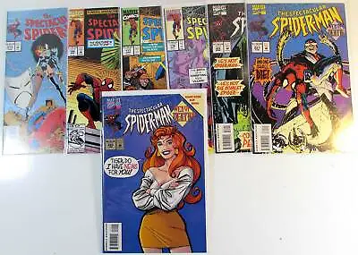 Buy Spectacular Spider-Man Lot Of 7 #176,177,186,213,220,221,222 Marvel 1991 Comics • 19.63£