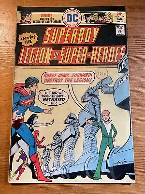 Buy Superboy Issue 214 From January 1976 • 0.99£