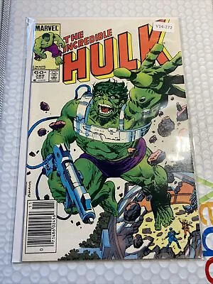 Buy The Incredible Hulk 289 MARVEL COMICS NEWSSTAND HIGHER GRADE 8.5 V14-272 • 7.99£