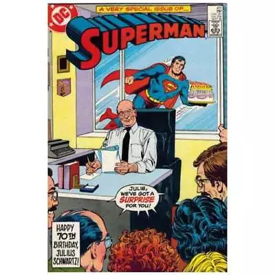 Buy Superman (1939 Series) #411 In Near Mint Minus Condition. DC Comics [t* • 10.30£