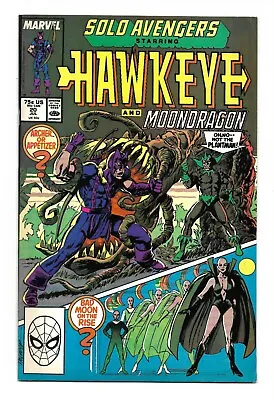 Buy Solo Avengers #20 : VF 8.0 : Hawkeye : Moondragon • 1.75£