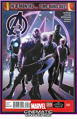 Buy Avengers #35 (2014) 1st Cover Sam Wilson Capt America Time Runs Out Marvel Nm • 8.02£