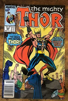 Buy Thor #384 Newsstand 1987 1st App Future Thor Dargo Ktor VF/NM • 7.89£