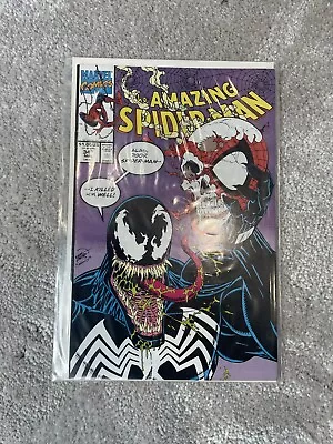 Buy Marvel Comic Amazing Spider Man 347 Classic Venom Cover • 25£