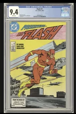 Buy 1987 DC Comics THE NEW FLASH #1 Mike Baron CGC NM 9.4 • 84.39£