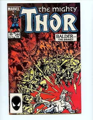 Buy Thor (Mighty) #344 (v.01) | [Direct] / 06/84 | KEY: 1st Malekith | NM- (9.2) 🔥 • 7.08£