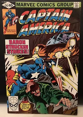 Buy CAPTAIN AMERICA #247 Comic Marvel Comics Bronze Age • 3.84£