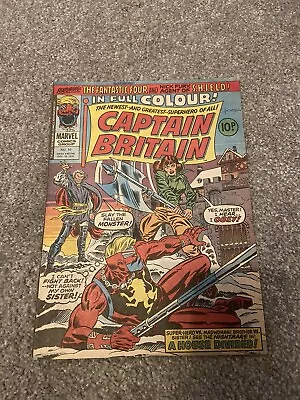 Buy Captain Britain #10 December 1976 Lovely Condition Marvel Comics Vintage British • 10.50£