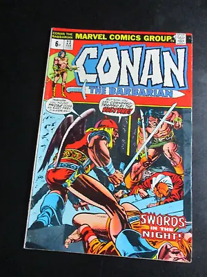 Buy Conan # 23 Feb 1973 KEY Marvel 1st Red Sonja Fine/V. Fine ( FN/VF ) Pence Copy • 80£