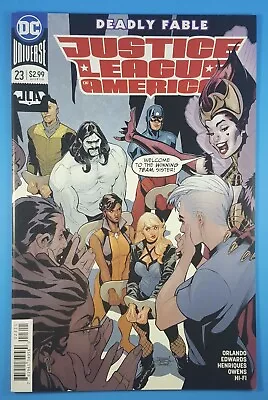 Buy Justice League Of America #23 Cover A DC Comics 2018 Deadly Fable Part 2  • 1.88£