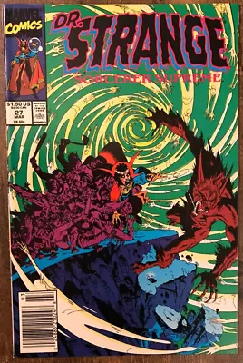 Buy Doctor Strange Sorcerer Supreme #27 Werewolf By Night Russell Topaz Clea 1991 • 7.99£