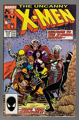 Buy Uncanny X-Men #219 Marvel 1987 NM+ 9.6 • 41.90£