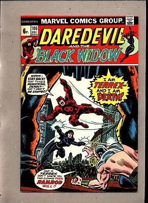 Buy Daredevil & The Black Widow #106_dec 1973_very Fine_terrex_ramrod_bronze Age Uk! • 0.99£