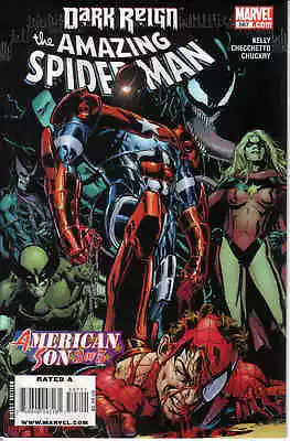 Buy Amazing Spider-man #597 / Kelly / American Son / Iron Patriot / Marvel Comics • 9.27£
