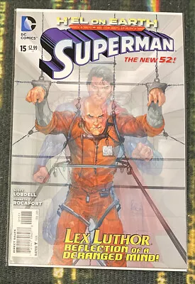 Buy Superman #15 New 52 2013 DC Comics Sent In A Cardboard Mailer • 3.99£