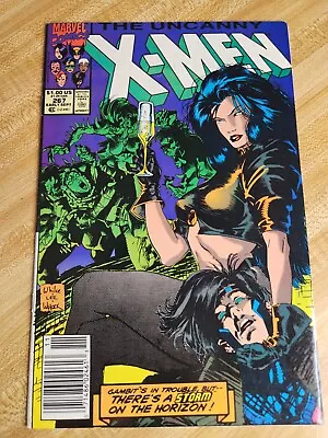 Buy Uncanny X-Men #267 Newsstand Marvel 1990 VF Early Gambit Appearance • 7.87£