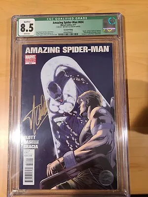 Buy Amazing Spider-man #654 2nd Print Ss Cgc By Stanley Green Label. • 519.69£