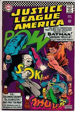Buy JUSTICE LEAGUE OF AMERICA #46, FN+, DC Comics (1966) • 29.95£