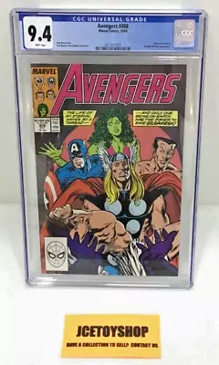 Buy Marvel Avengers 308 Cgc 9.4 Mister Fantastic And Invisible Woman Appearance • 39.95£