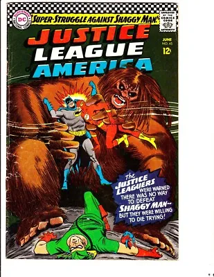 Buy Justice League Of America 45 (1966): FREE To Combine- In Good/Very Good • 8.67£