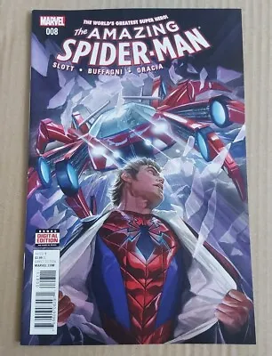 Buy AMAZING SPIDER-MAN #8 2016 Ex Condition MARVEL Comics  • 1.50£