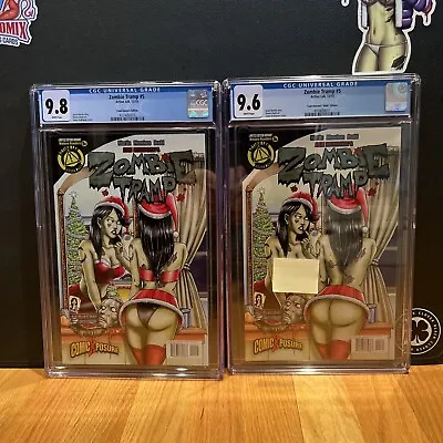 Buy ZOMBIE TRAMP 5 NM EXHTF CGC 9.8/9.6 Awesome LMT 500 COMICXPOSURE  BOTH VARIANTS • 602.63£