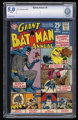 Buy Batman Annual #5 CBCS VG/FN 5.0 DC Comics 1963 • 66.41£