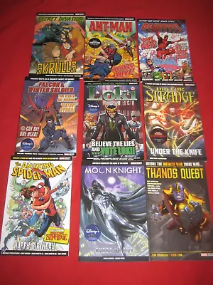 Buy Marvel Select Thanos Quest Deadpool Moon Knight Dr Strange Ant-man Loki Spidey • 100£