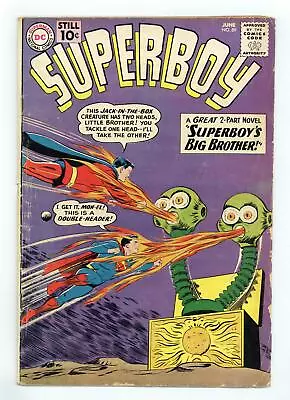 Buy Superboy #89 GD+ 2.5 1961 1st App. Mon-El • 47.17£