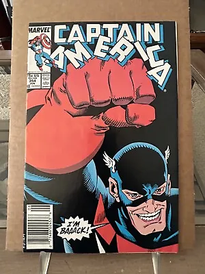 Buy Captain America #354 Marvel 1989 1st App John Walker U.S. Agent Newsstand  • 32.16£