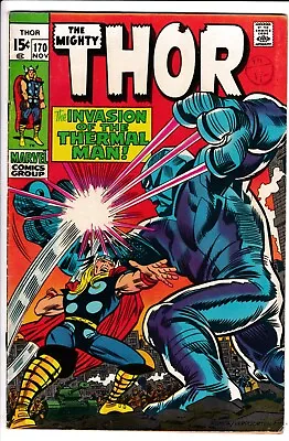 Buy THOR #170, FN, Marvel Comics (1969) • 14.95£