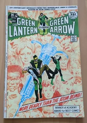 Buy Green Lantern #86 1971 Neal Adams Drug Cover. Key DC Issue. VG- • 40£