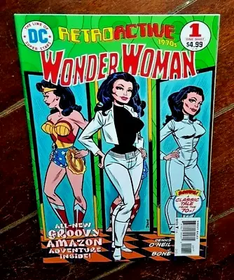 Buy DC Retroactive Wonder Woman - 'The 70s #1, (2011, DC): Dennis O'Neil! • 10.51£