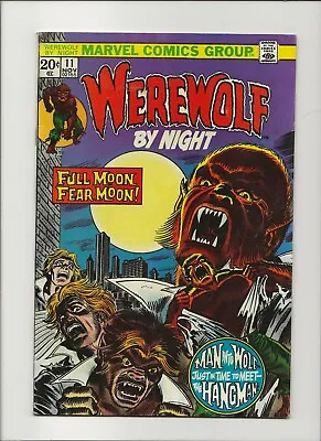 Buy Werewolf By Night 11 VG/F 5.0 Mark Jewellers Insert Bronze Age Horror 1973 • 27.65£